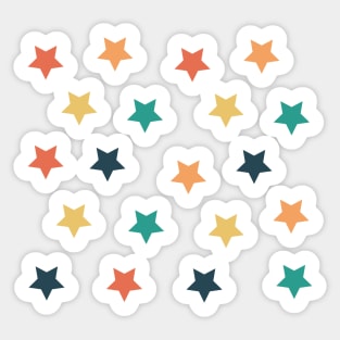 Rainbow Stars Sticker